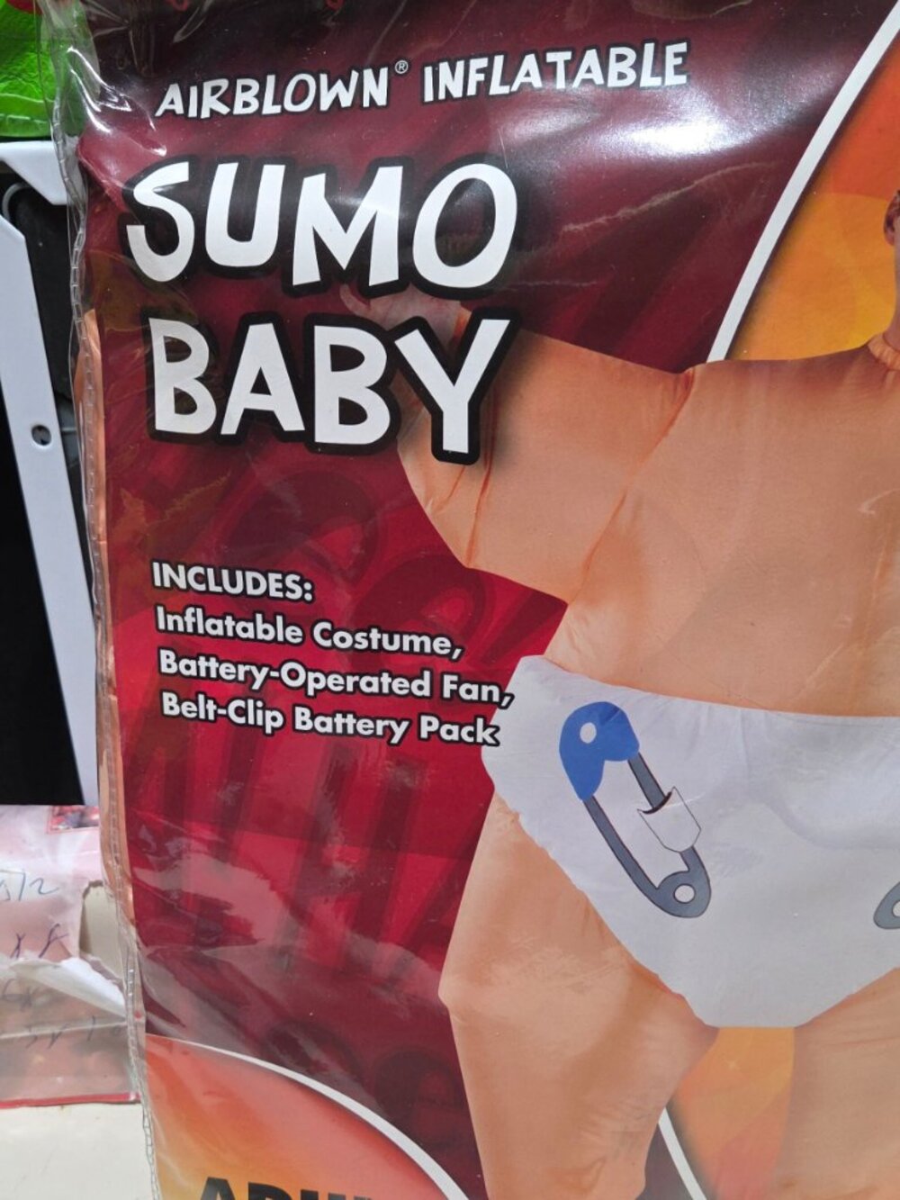 Spirit Halloween Inflatable Baby Costume - Picture 2 of 3